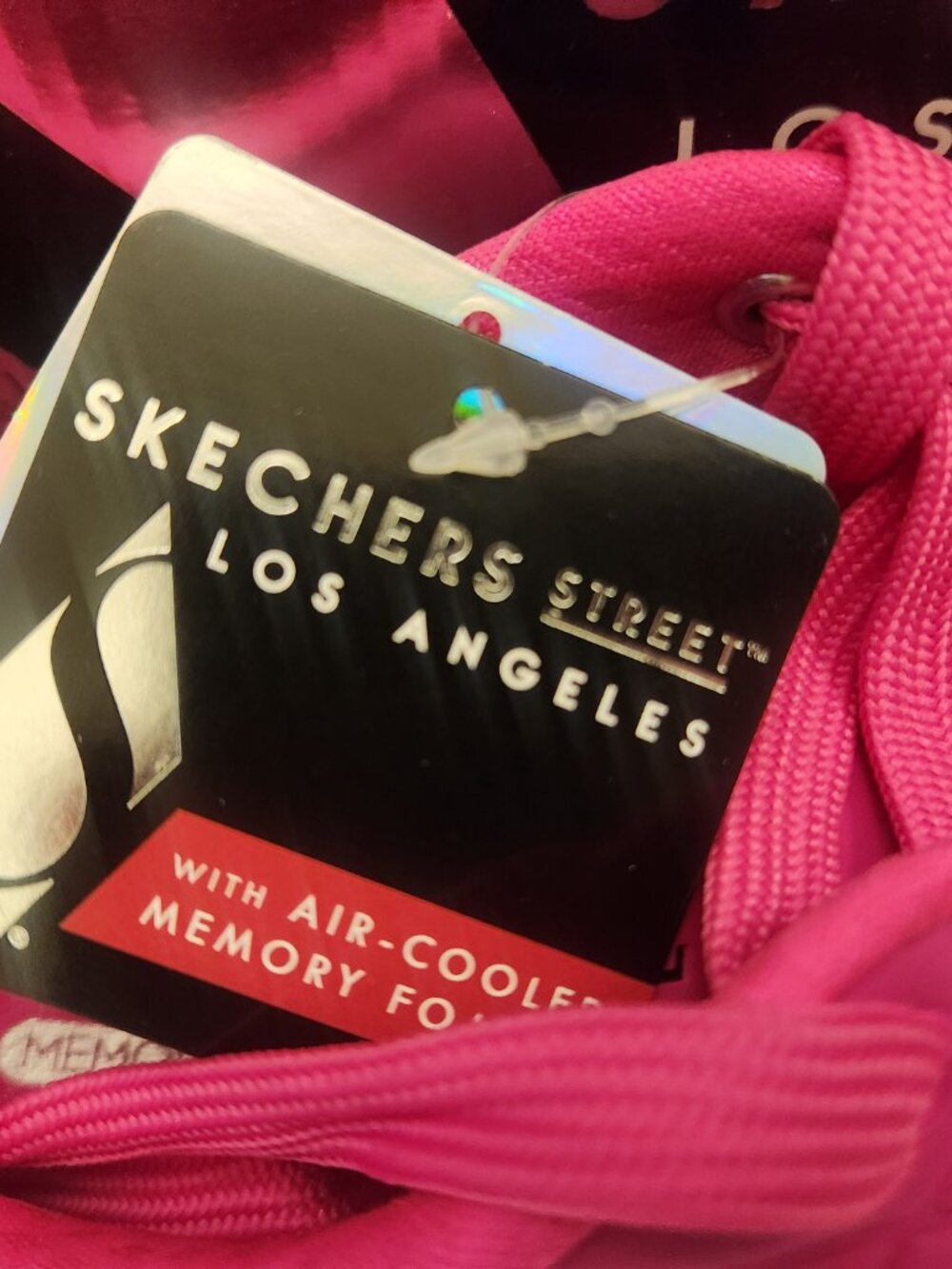 Skechers street Stand on Air Pink Sneakers. NIB. Size 7.5 - Picture 3 of 11